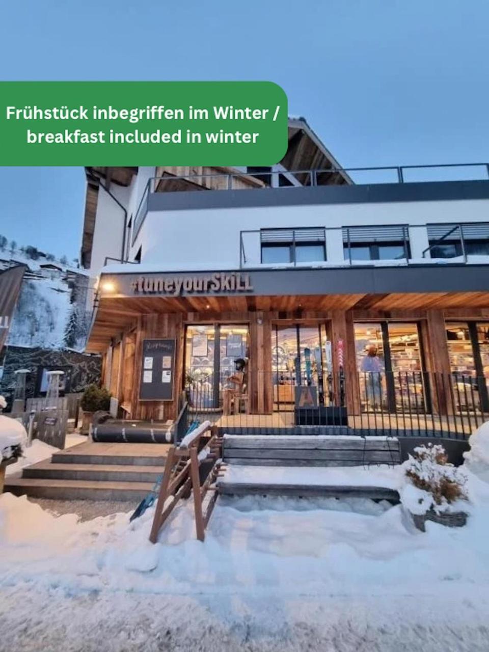 Skill Mountain Lodge - Ski Und Bike Hostel Im Sommer Mit Joker Card Saalbach-Hinterglemm Bagian luar foto
